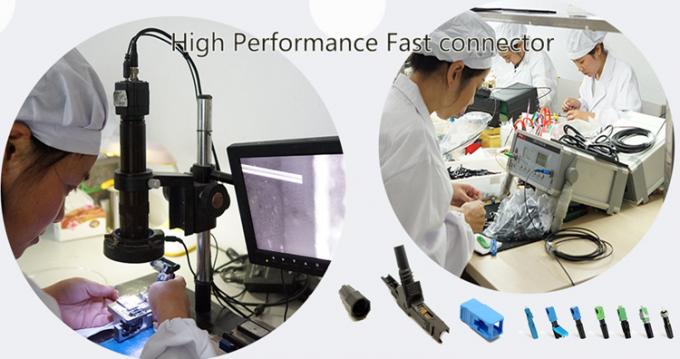 Conector rápido de fibra ótica do Sc Upc APC FTTH do elevado desempenho