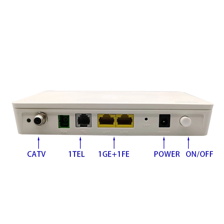  OEM do router FTTH de HK729-CATV Gpon Epon Xpon 1ge 1fe 1tel ONU Ontário Olt