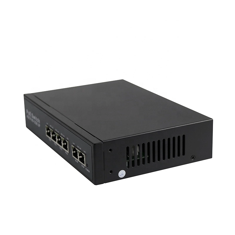 4ep+2e Series Poe Switch OEM ODM 100m 4 10/100 Mbps Portas Poe 4
