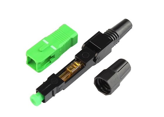 SC APC Fiber Optic Qucik Connector
