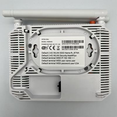HG6543C 2.4G Wifi GPON ONU 1GE+3FE+1POTS+2.4G XPON ONT